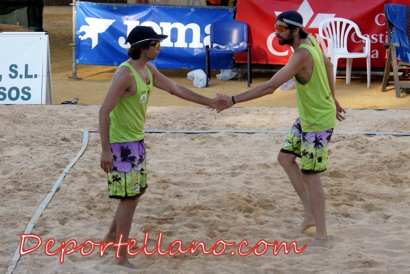 Beruel/Román dieron la sorpresa en semis