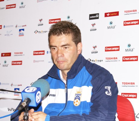 Jacobo Maestre, entrenador de la UD Puertollano