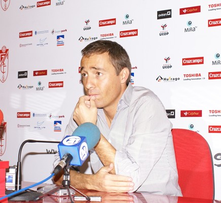 Oscar Cano, entrenador del Granada CF
